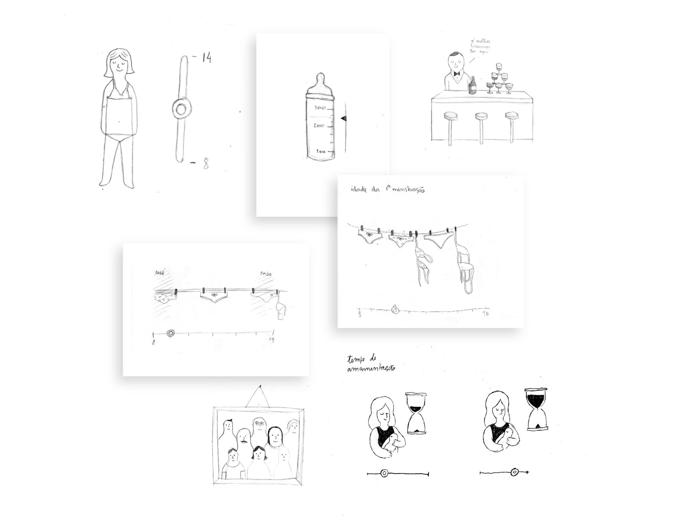 Style development explorations for the Agir Para Prevenir project